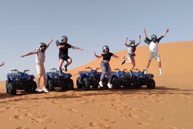 merzouga Desert 1 hour or two hour Quad Bike, and sandboarding - Guides Make the Biggest Difference