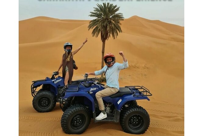 merzouga Desert 1 hour or two hour Quad Bike, and sandboarding - One Hour or Two Hours?