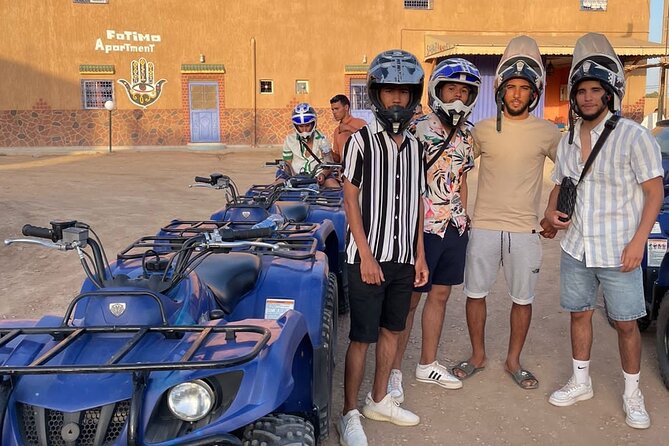merzouga Desert 1 hour or two hour Quad Bike, and sandboarding - Meeting Point and Practical Details