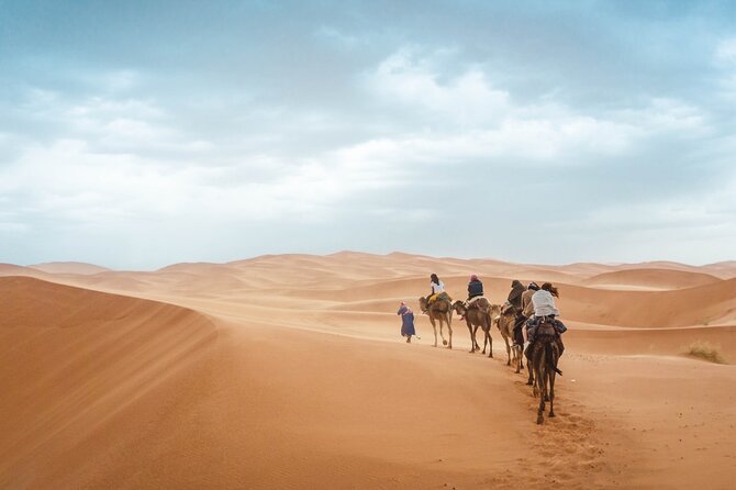 Merzouga Desert 3 Days 2 Nights Tour From Marrakech - A 5:30 pm camel ride into Erg Chebbi