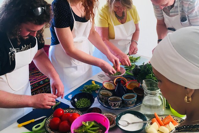 Moroccan Cooking Class & Marrakech Market Visit with Chef Khmisa - Key points at a glance