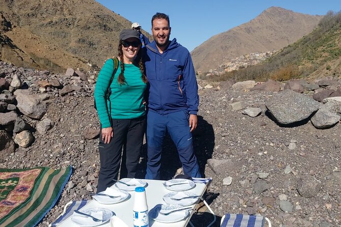 Mount Toubkal Trek-2 day - Reaching the Toubkal refuge after six hours