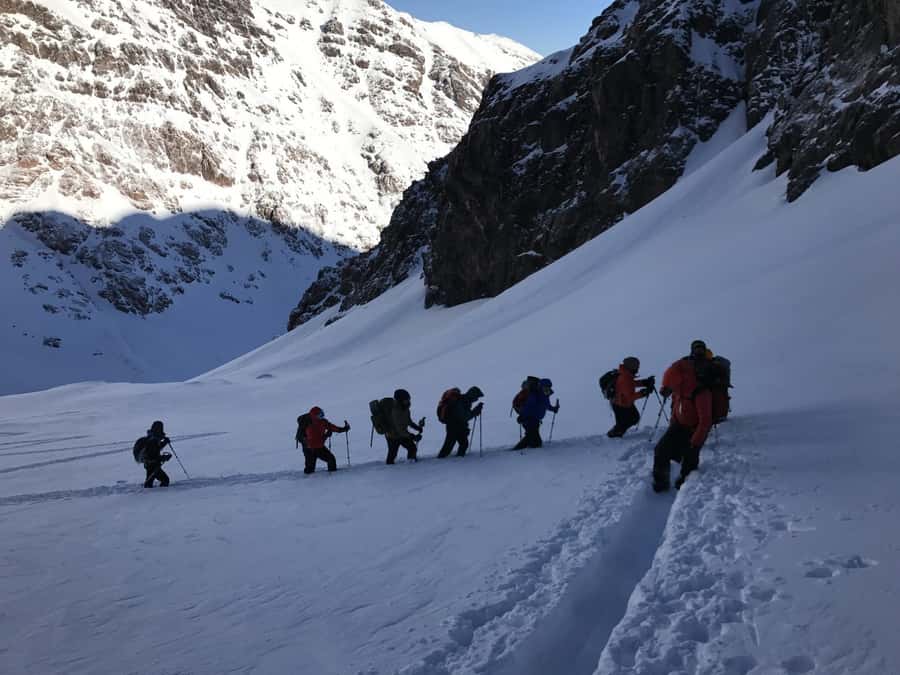 Mt Toubkal Ascent Express Trek 2 Days 1 Nights - The pre-dawn summit push