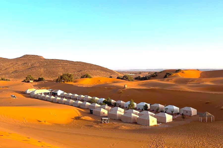 Ouarzazate to Marrakech: 3-Day Desert Tour with Camel Trek - A private desert camp and a night under the stars