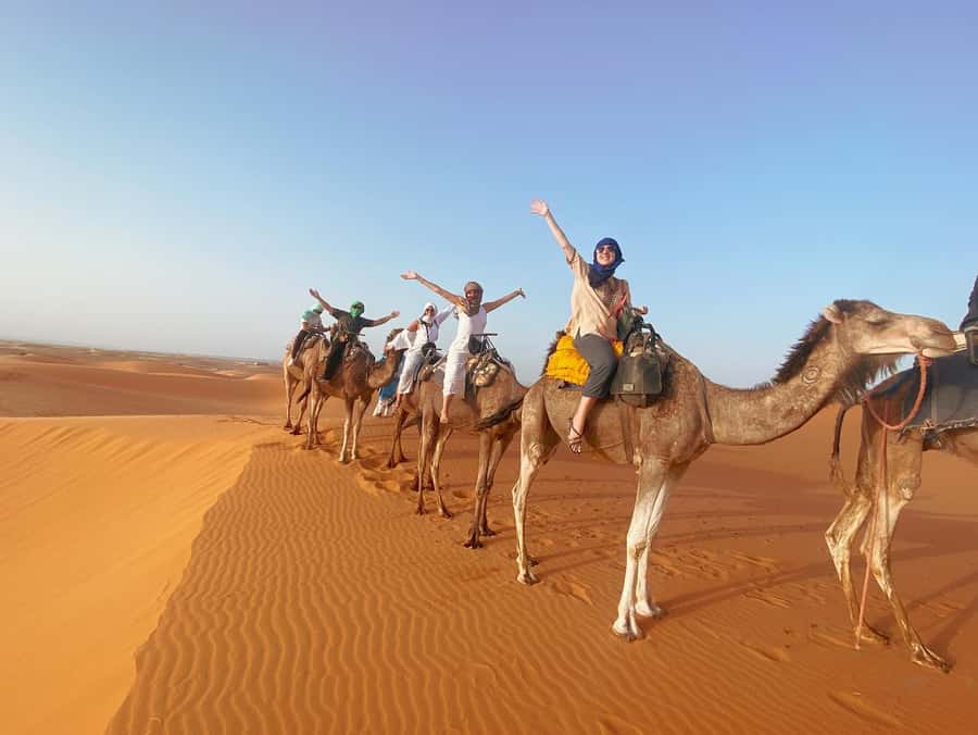 Ouarzazate to Marrakech: 3-Day Desert Tour with Camel Trek - Guides, transport, and group size