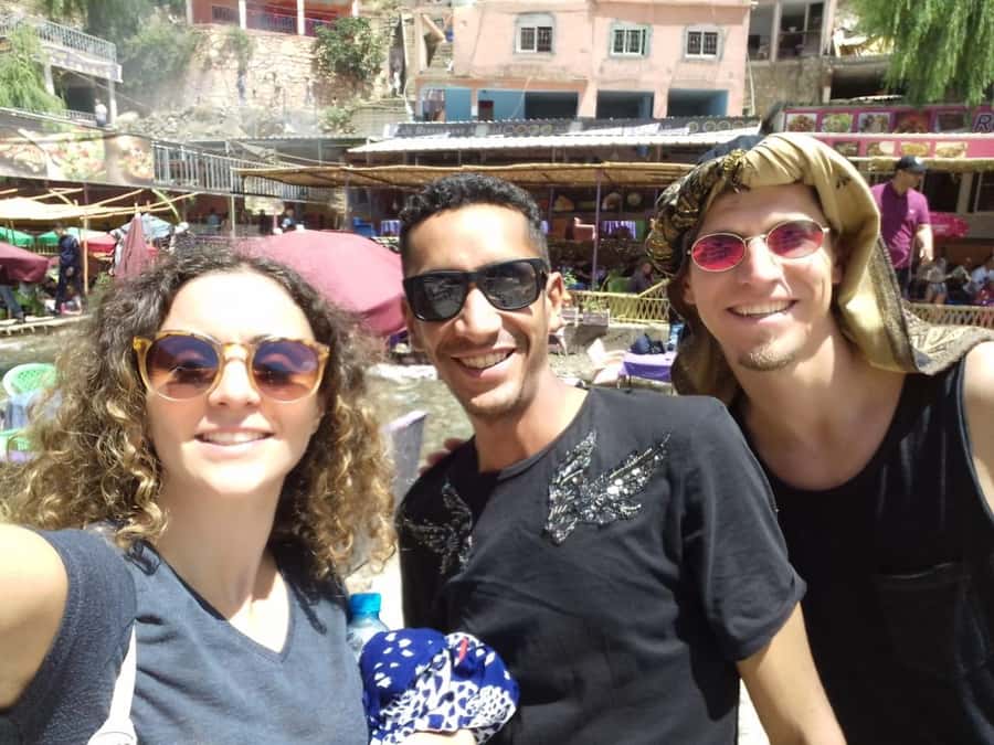 Ourika Valley Private Trip: Lunch, Guide, & Camel Ride - Walking to the Setti Fatma waterfalls