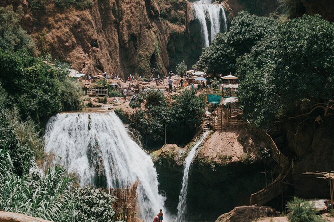 Ouzoud Waterfalls Excursions from Marrakech with boat Ride - Lunch, drinks, and the restaurant question