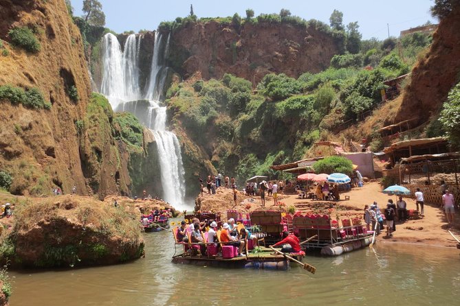Ouzoud Waterfalls Guided Hike and Boat Trip from Marrakech - Monkeys, cafés, and lunch with a view