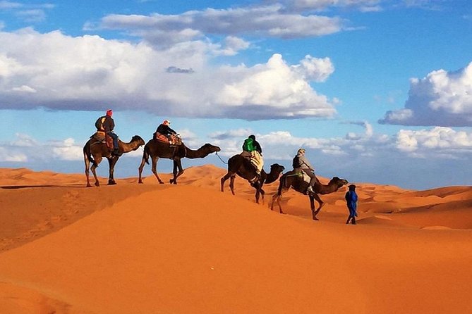 Overnight Camp Camel Trekking In Merzouga - Dinner, drums, and a night under canvas