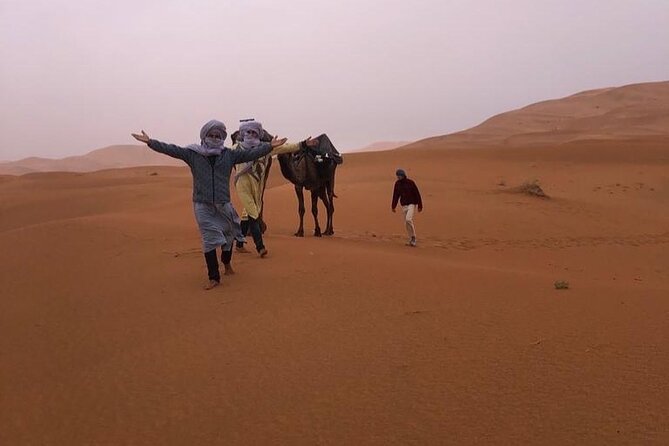 Overnight Camping in Merzouga Desert - Breakfast and the morning sunrise
