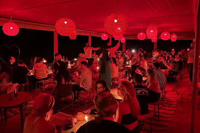 Overnight stay in the Agafay Desert, Deluxe Tent with Show and Swimming Pool - Moroccan Tea and Sunset Over the Agafay Hills