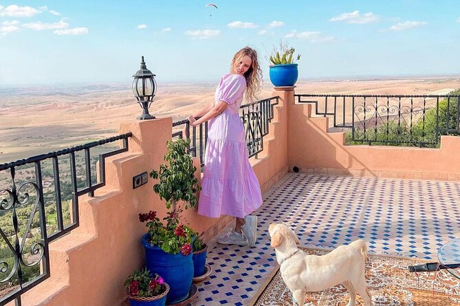 Paragliding and Camel tour in Agafay from Marrakech - From Marrakech to Lalla Takerkoust