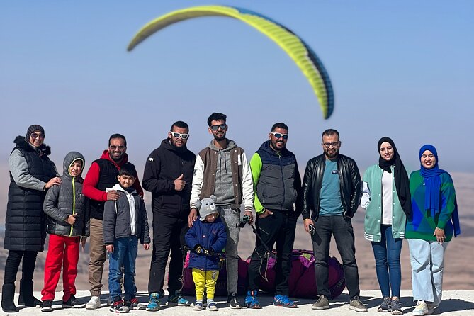 Paragliding and Camel tour in Agafay from Marrakech - Preparing for your first tandem flight