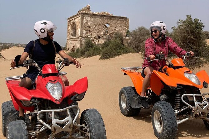 Private 2-Hour Quad Ride on Forest and Dunes from Essaouira - Reaching the beach and open coastal sand