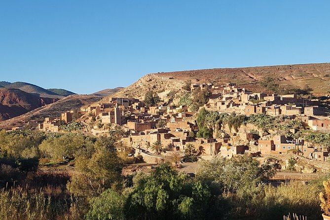 Private Atlas Mountains and 5 Valleys Tour from Marrakech - All inclusive - - A Berber family lunch with tajine and mint tea