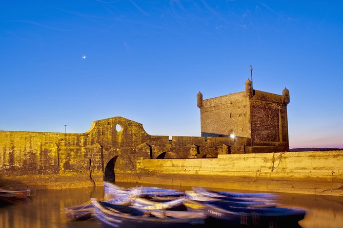 Private Day Trip from Marrakech to Essaouira City - The fishing harbor and those famous blue boats