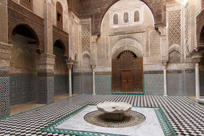 Private guided tour of Fez with lunch from Casablanca - Kairaouine Mosque and the intellectual center of Fez
