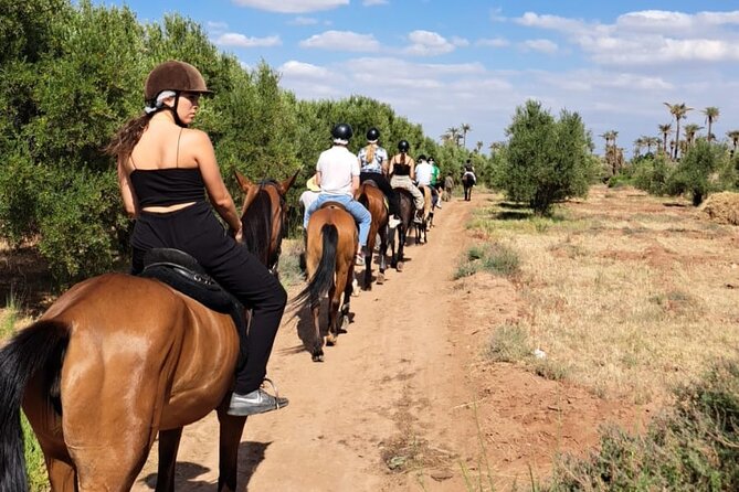 Private horseback ride in the Palmeraie of Marrakech - Riding through the Palmeraie for one hour