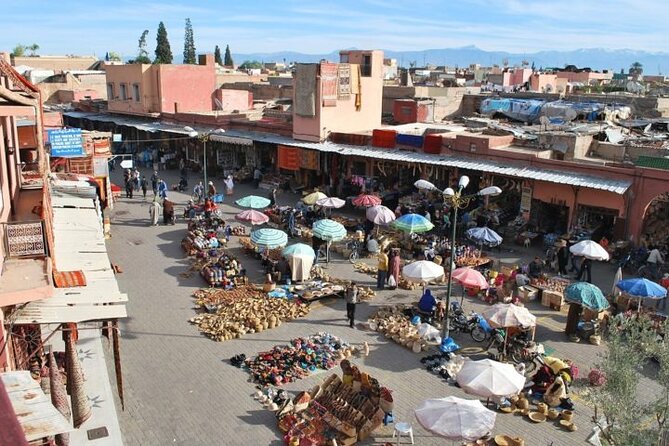 Private Marrakech excursion, camel ride or quad from Casablanca - Souk Semmarine is best with a guide beside you
