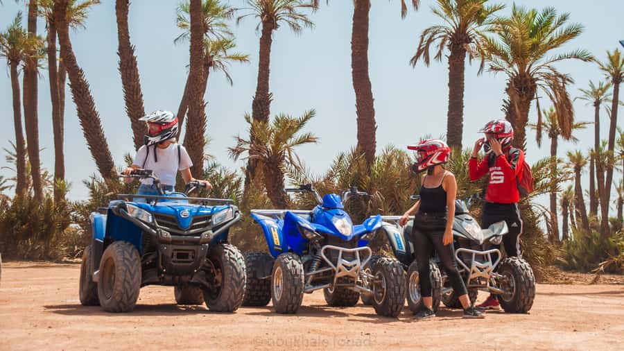 Quad Bike Activity in Marrakech Palmeraie - Riding through palms, sand, and open ground