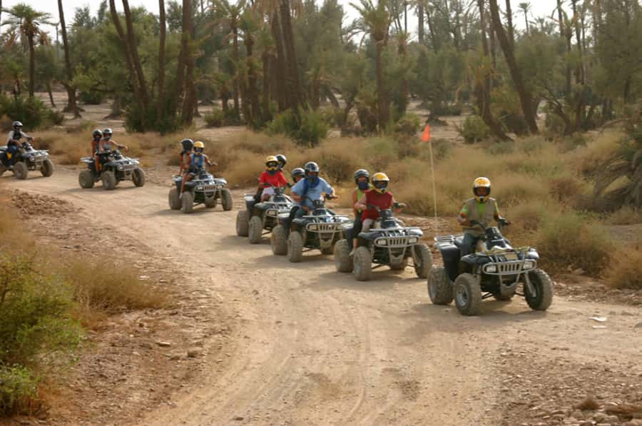 Quad Bike Activity in Marrakech Palmeraie - A tea stop adds a Moroccan touch