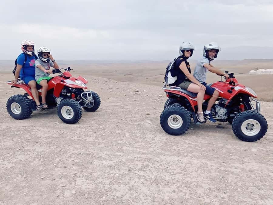 Quad bike & Camel ride in Agafay with dinner at Chouf L’or - Sunset views without a Sahara detour