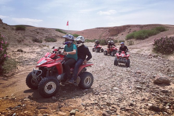 Quad biking excursion in The Desert Of Agafay & Lalla takerkoust - The Agafay Desert ride