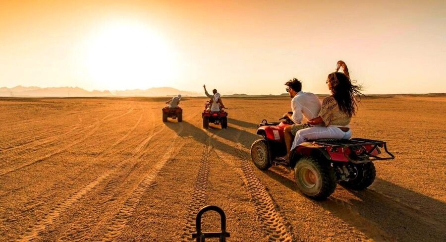 Quad biking in Agafay Desert with lunch & Camel Ride & pool - Who will enjoy this outing most