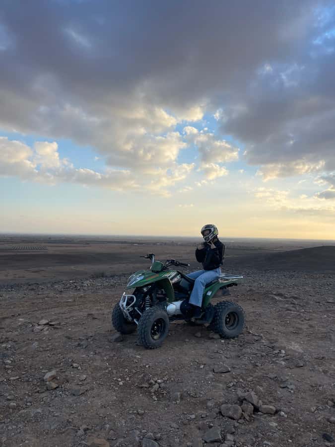 Quad biking in Marrakech's desert palm grove - Is $22 a good value in Marrakech?