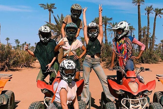 Quad ride at the desert of the Palmeraie of Marrakech - Key points at a glance