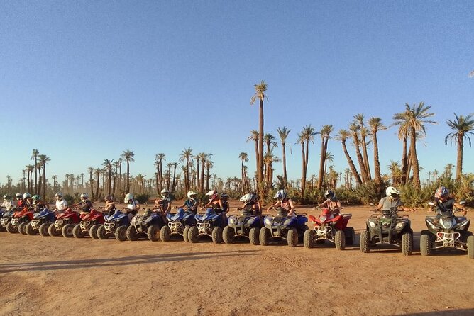 Quad ride at the desert of the Palmeraie of Marrakech - Photo stops and the view beyond the handlebars