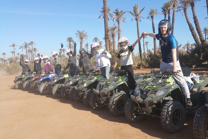 Quad tour in the palm grove desert - Tea, pancakes, and a welcome break