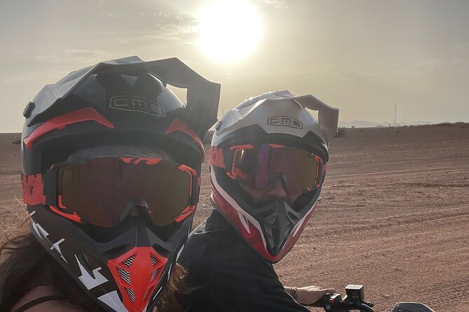 Quad tour to La Palmeraie de Marrakech - Tea, bread, and honey after the ride