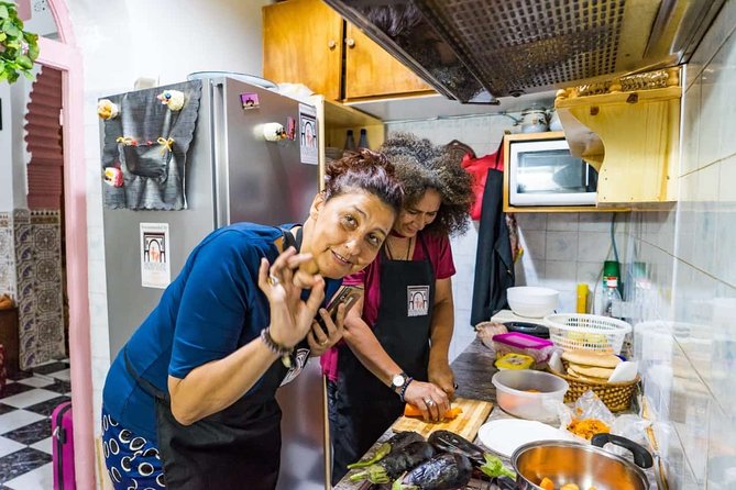 Rabat Family Cooking Class - Sitting Down With the Family