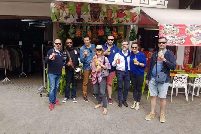 Rabat Food Tour in the Old Town - Mint tea and almond cookies beside the Bouregreg