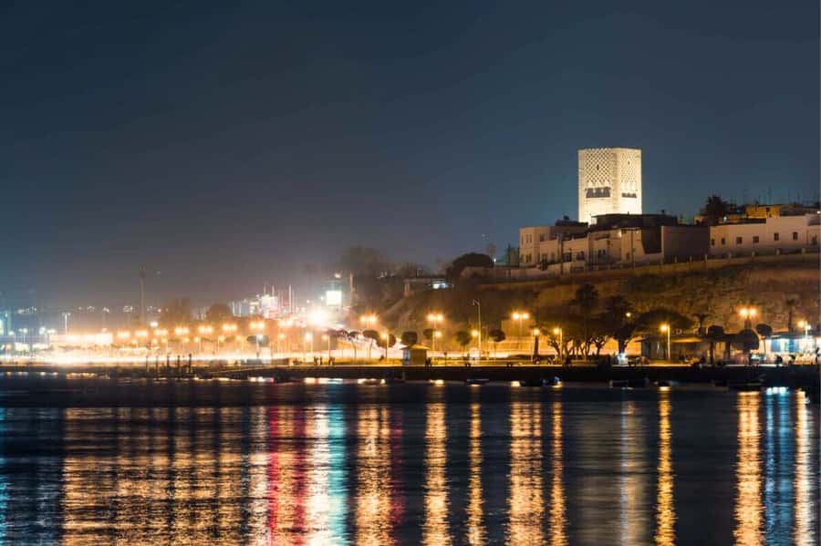 Rabat: Night Tour with traditional Moroccan Dinner - Sunset views at the Kasbah of the Udayas