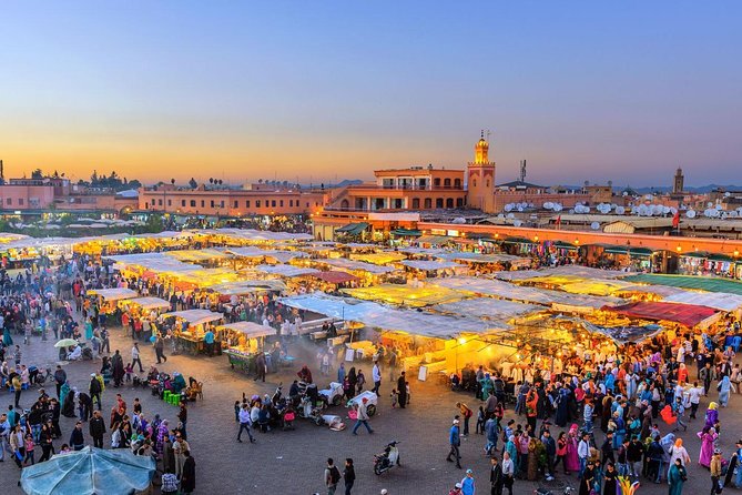 Round-Trip between Airport and Marrakech (Round trip) - Key Points at a Glance