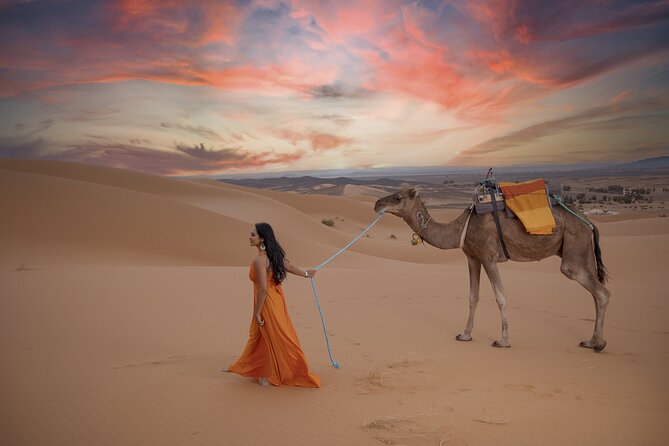 Sandboarding & Overnight in Merzouga Desert Camp Camel Trekking - Sunrise, breakfast, and the ride back