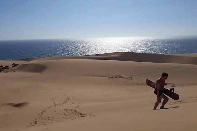 Sandboarding ( Sand Surfing ) in Agadir - The canyon visit and local context