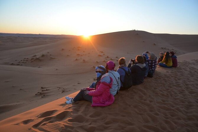 Shared Group Desert Tour Fez to Fez via Merzouga 2Days /1night - Dinner, music, and the desert camp