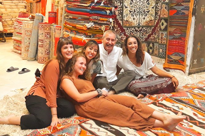 Shopping in the Souks of Marrakech Private Tour - A bakery, furnace oven, and rooftop tea