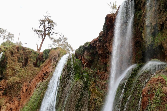Small group Ouzoud Waterfall Guided Tour Boat Ride from Marrakech - The boat ride: short, simple, and close to the spray