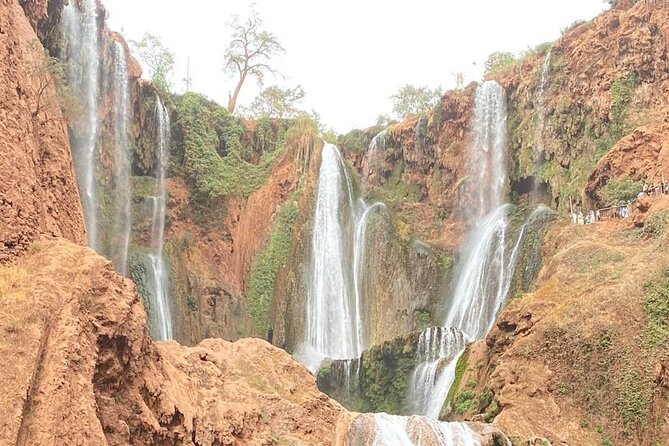 Small group Ouzoud Waterfall Guided Tour Boat Ride from Marrakech - The 8:00 a.m. pickup and the road south