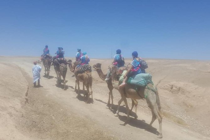 Sunset camel ride Agafay desert Marrakech - What Agafay gives you, and what it does not