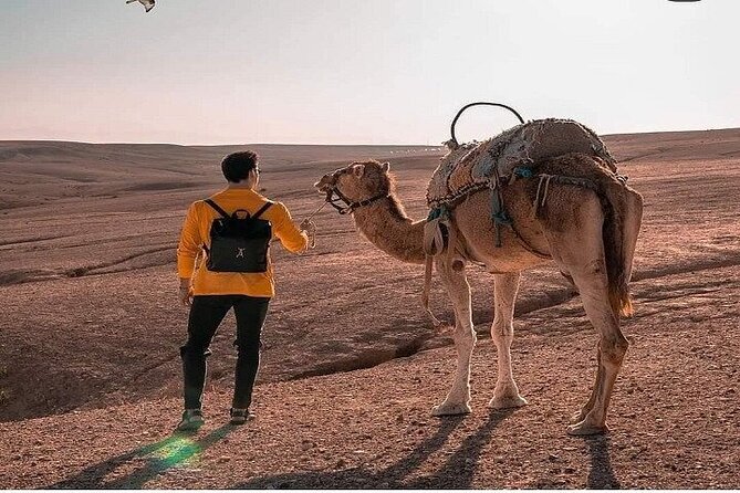Sunset & Camel Ride & Dinner in Desert Agafay Marrakech - What Agafay really looks like