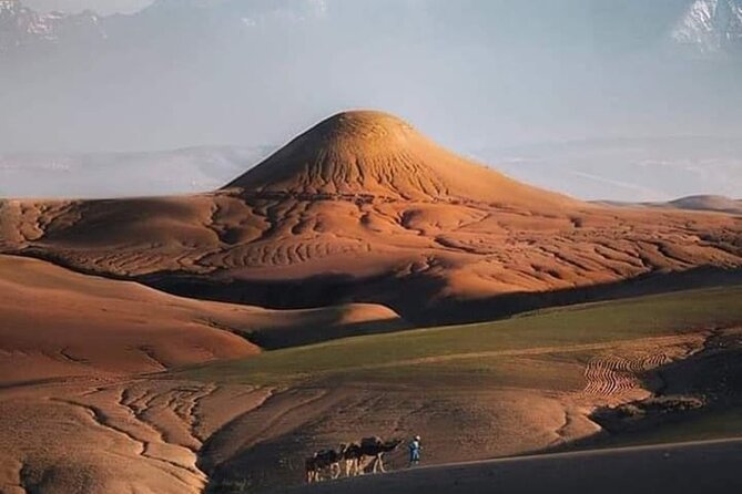 Sunset views with dinner show and came ride tour - Sunset over rocky desert hills