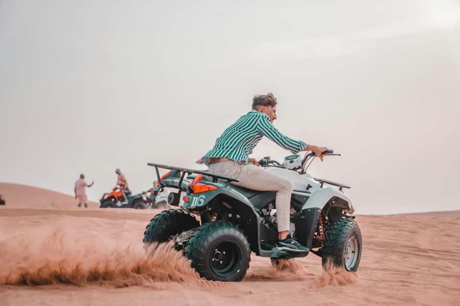 Tangier: Quad Bike Adventure with Hotel Transfers - One hour across roads, tracks, and mountain terrain