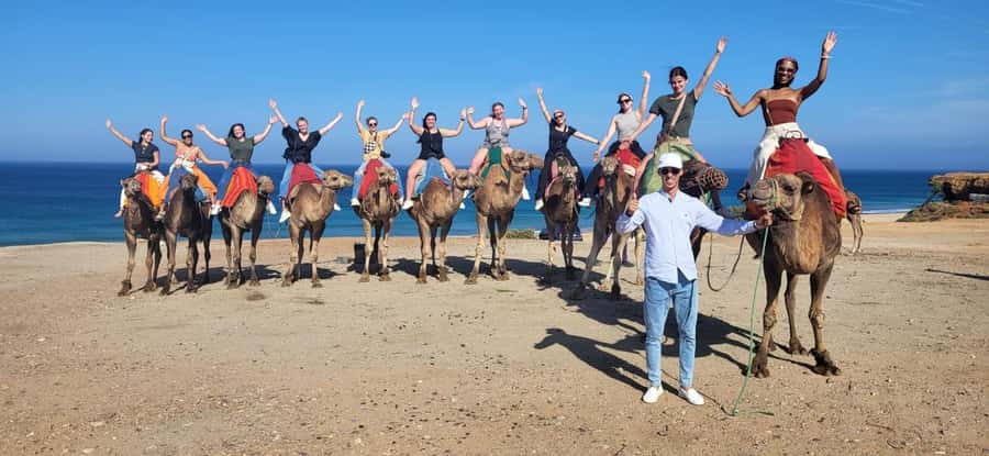 Tangier: sunset, tea, camel ride, Cape Spartel and caves. - Key points at a glance