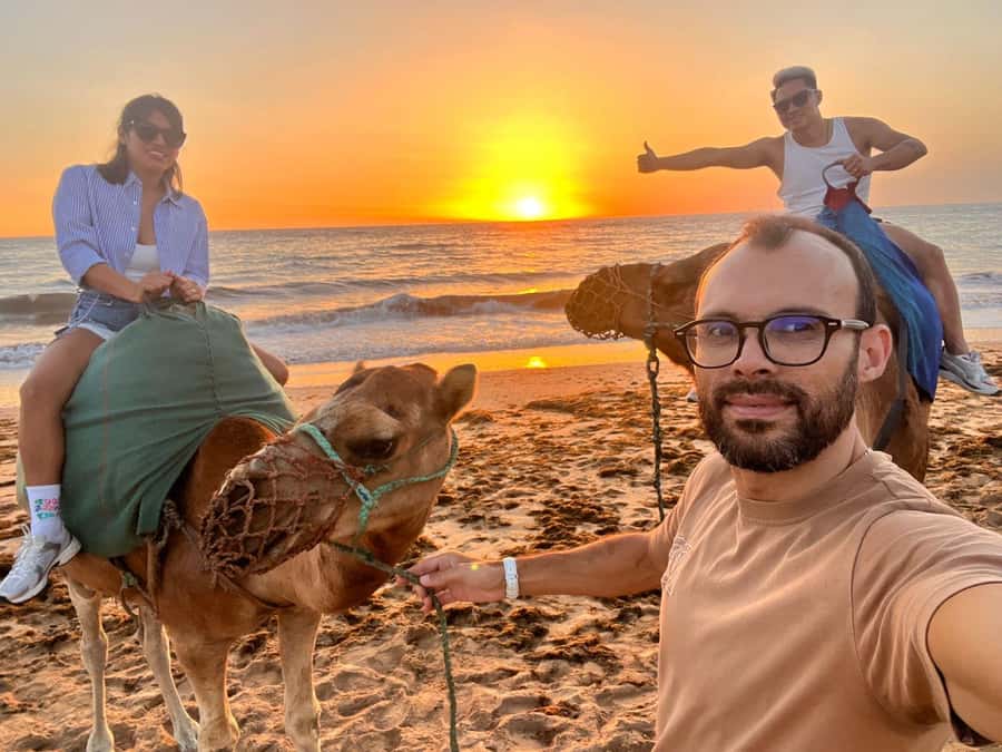 Tangier: Sunset, Tea, Sweets, Camel Ride, and Hercules Caves - Hercules Caves and the famous sea opening