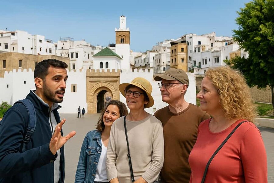 Tangier: Walking Tour in The Medina With Local Guide - Inside the Medina: markets, spices, and traditional bakeries